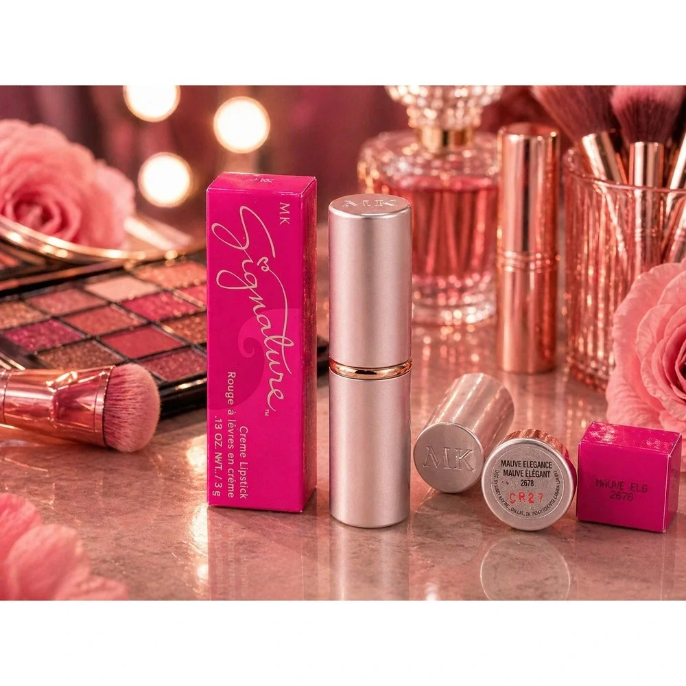 Mary Kay Signature Creme Lipstick‎ Mauve Elegance 2678 Pink Shade Family NEW